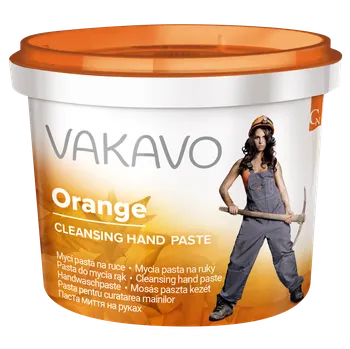 Mýdlo VAKAVO Orange mycí pasta na ruce, 600g