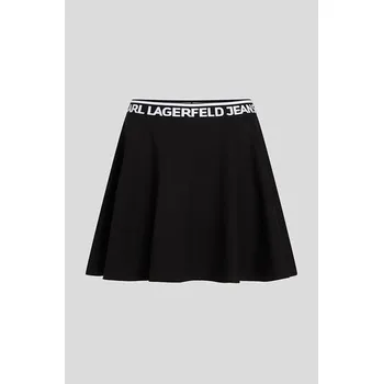 Dámská sukně SUKNĚ KARL LAGERFELD JEANS KLJ MILANO SKIRT BLACK
