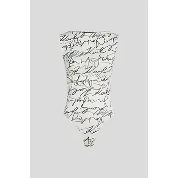 Body BODY KARL LAGERFELD SOFT GATHERED BODY SCRIBBLE AOP