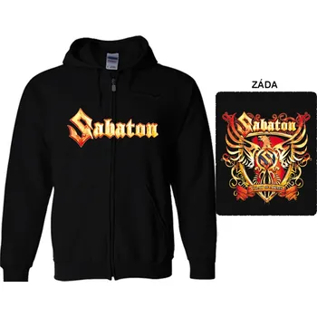 Pánská mikina Sabaton - mikina s kapucí a zipem 8