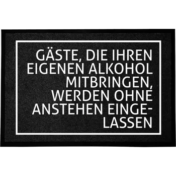 Hotová gumová kokosová rohožka 40 x 60 cm