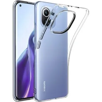 Silikonový kryt pro Xiaomi Mi 11 Lite 5G - Průhledný