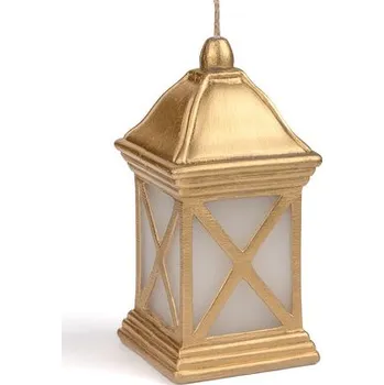 Svíčka Svíčka LED 370g lucerna zlatá