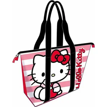 Plážová taška Hello Kitty Růžová (47 x 33 x 15 cm)