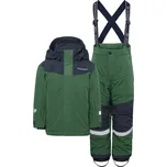 DĚTSKÝ ZIMNÍ SET DIDRIKSONS SKARE KIDS SET, PINE GREEN Velikost: 100