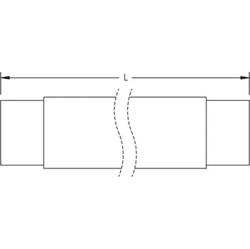 elektrický kabel Erico ER-FADV2MTC10X50X1 Flexibar Advanced 2 m pocínovaný 10X50X1