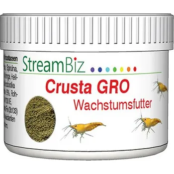 Krmivo pro rybičky StreamBiz Crusta Gro pro rychlejší růst krevetek 40 g