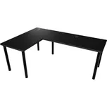 SKX Trade Group Rohový herní pc stůl SKX Gamer N (černá)