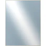 DANTIK - Zrcadlo v rámu 70x90 | Hliníkový profil 269 zlatá lesklá