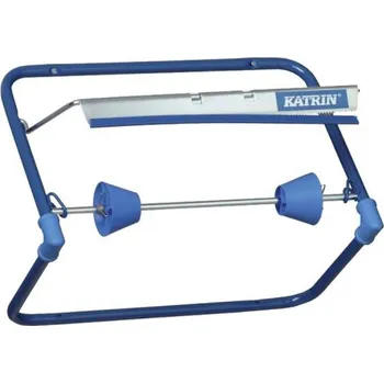 Držák kuchyňských utěrek Stojan na průmyslové role nástěnný KATRIN 709158/201391