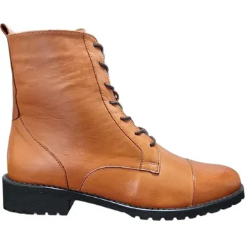 Dámská zimní obuv Wild 077-46498 Dámské celokožené kotníkové boty rust 37