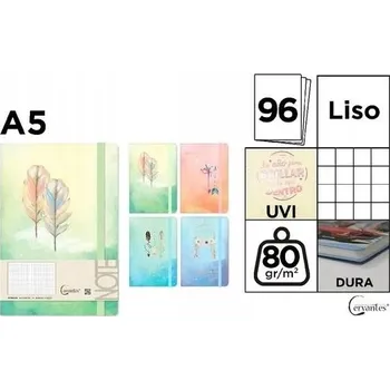 Psací sada s poznámkovým blokem Cervantes