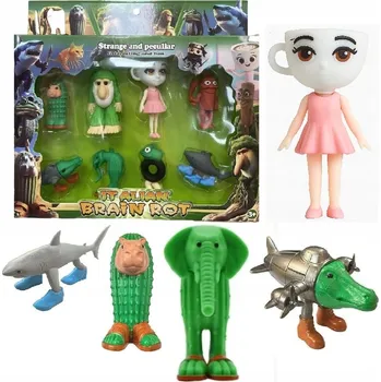 Figurka FIGURKY ITALIAN BRAIN ROT 8 ks TRALALERO BALLERINA CAPPUCCINO THUNG SAHUR