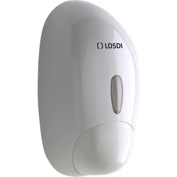 Dávkovač mýdla LOSDI Dávkovač pěnového mýdla Paris 1l,plast bílý, na dolévané zpěňovací mýdlo, CJ-1004