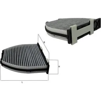 Ventilátor topení a klimatizace Filtr, vzduch v interiéru KNECHT LAK 413