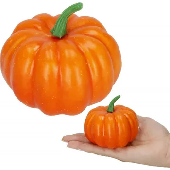 Springos Dekorativní dýně 8,5 cm oranžová