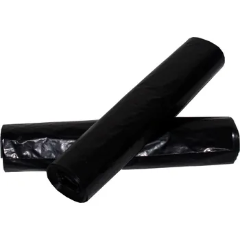 Pytle na odpadky Pytel LDPE 70x110cm, 40mi, 120l, 25ks/rol, černý, cena za roli