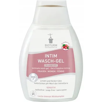Intimní hygienický prostředek Bioturm Intimní hygienický Gel brusinky kyselinou mléčnou 250 ml