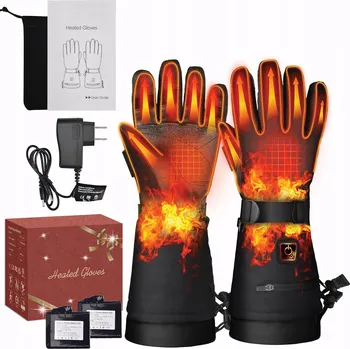 Rukavice Vyhřívané rukavice Powate Lyžařské zimní rukavice L