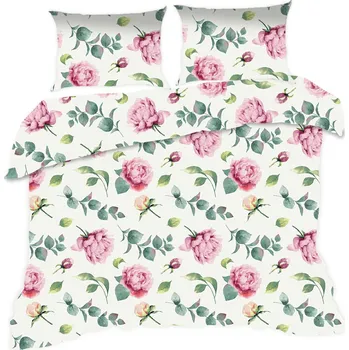 Povlečení Bavlněné Povlečení 1654N krémové 1925 160x200 KARO