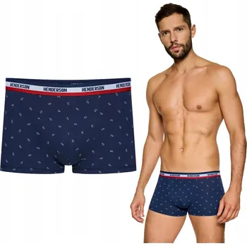 Boxerky HENDERSON BOXERKY SLIPY TMAVĚ MODRÉ PRIME 1-BALENÍ M