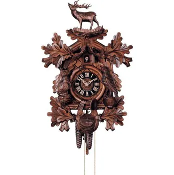 Hodiny K1248/4 - Ručně řezané kukačky Hönes s jednodenním strojkem