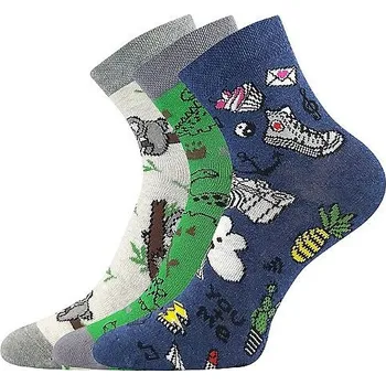 Lonka Ponožky Lonka DEDOTIK mix E kluk - 35-38