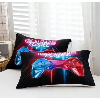 Povlečení 3dílná sada povlečení se 2 povlaky na polštáře, 135 x 200 cm - Loussiesd