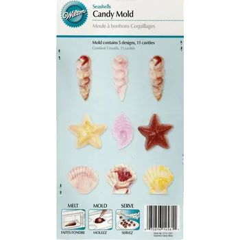 Forma na pečení Wilton Forma na čokoládu - mořské plody