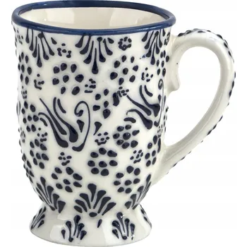 Hrnek Witek Home Oriental White Blue keramický 350 ml