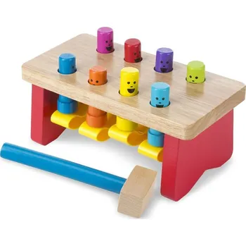 Dětské zboží Prohazovačka skákající panáčci - zatloukací hračka Melissa and Doug