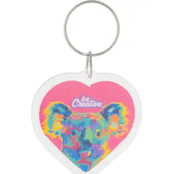 PrintFob Love přívěsek na klíče - průhledná - AP716988