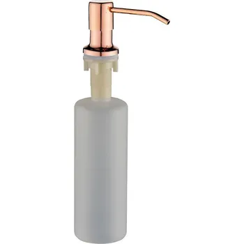 Nerezový dřez Laveo Dávkovač na mycí prostředky Drop - OKD_831T, růžové zlato, lesk