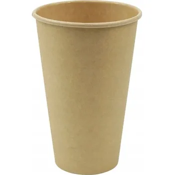 Jednorázové nádobí Kelímky bez plastu 450 ml, 50 ks