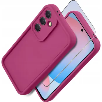 Pouzdro na mobilní telefon Zadní Kryt KrainaGSM pro Samsung Galaxy A56 růžový