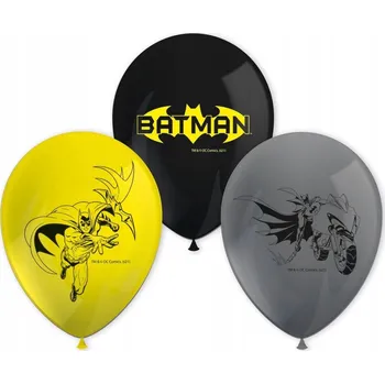 Balónek Latexové balónky Procos Batman Liga Spravedlnosti 8 kusů