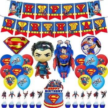 Party dekorace Set narozeninová dekorace Superman | DC Comics