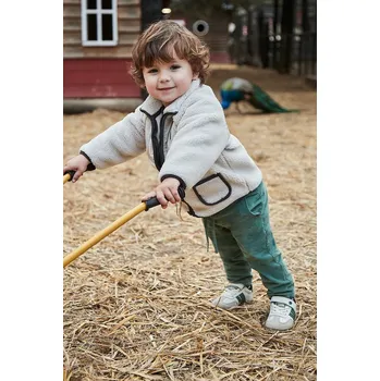 Dětská móda Dětské manšestrové kalhoty Mayoral 2507.3C.Baby.9BYA zelená 77X, vel. 74