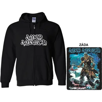 Pánská mikina Amon Amarth - mikina s kapucí a zipem 11