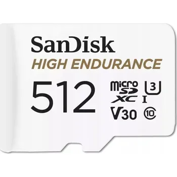 Paměťová karta MicroSD karta SanDisk Endurance 512 GB