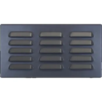 Větrací mřížka MV Větrací mřížka 260x140 mm antracit