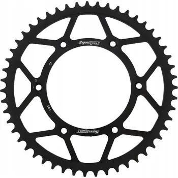 Řetězová sada pro motocykl SUPERSPROX ZADNÍ ROZETA 899 51 KTM SX/EXC (JTR897.51) ČERNÁ OCELOVÁ