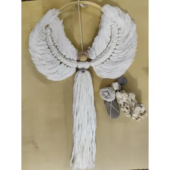 Anděl Aurea s ametystem Macramé Anděl