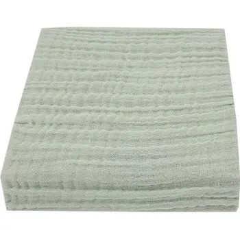 Prostěradlo EKO Plachta mušelínová Mint 60x120 cm