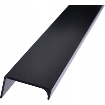 Nábytkové kování Okrajová úchytka 120 cm 1200 mm černá matná TMY