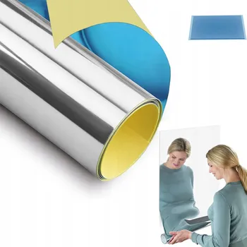 Zrcadlo FÓLIE ZRCADLOVÁ NALEPOVACÍ SAMOLEPICÍ ZRCADLO NA NÁBYTEK, STĚNU 200X30 CM