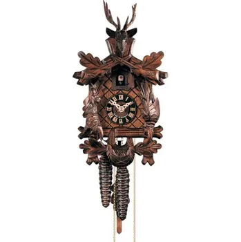 Hodiny K130/4 - Ručně řezané kukačky Hönes s jednodenním strojkem