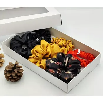 Dárková sada gumiček Halloween - 6 scrunchies