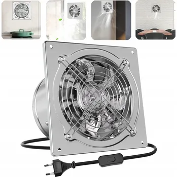 Domácí ventilátor Koupelnový ventilátor 150 mm 525 m3/h