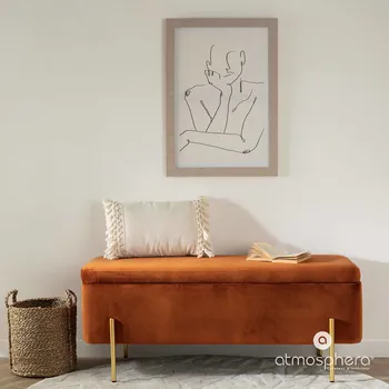 Atmosphera Dekorační bavlněný polštář MACRA, 30 x 50 cm